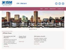 Tablet Screenshot of ismmd.org